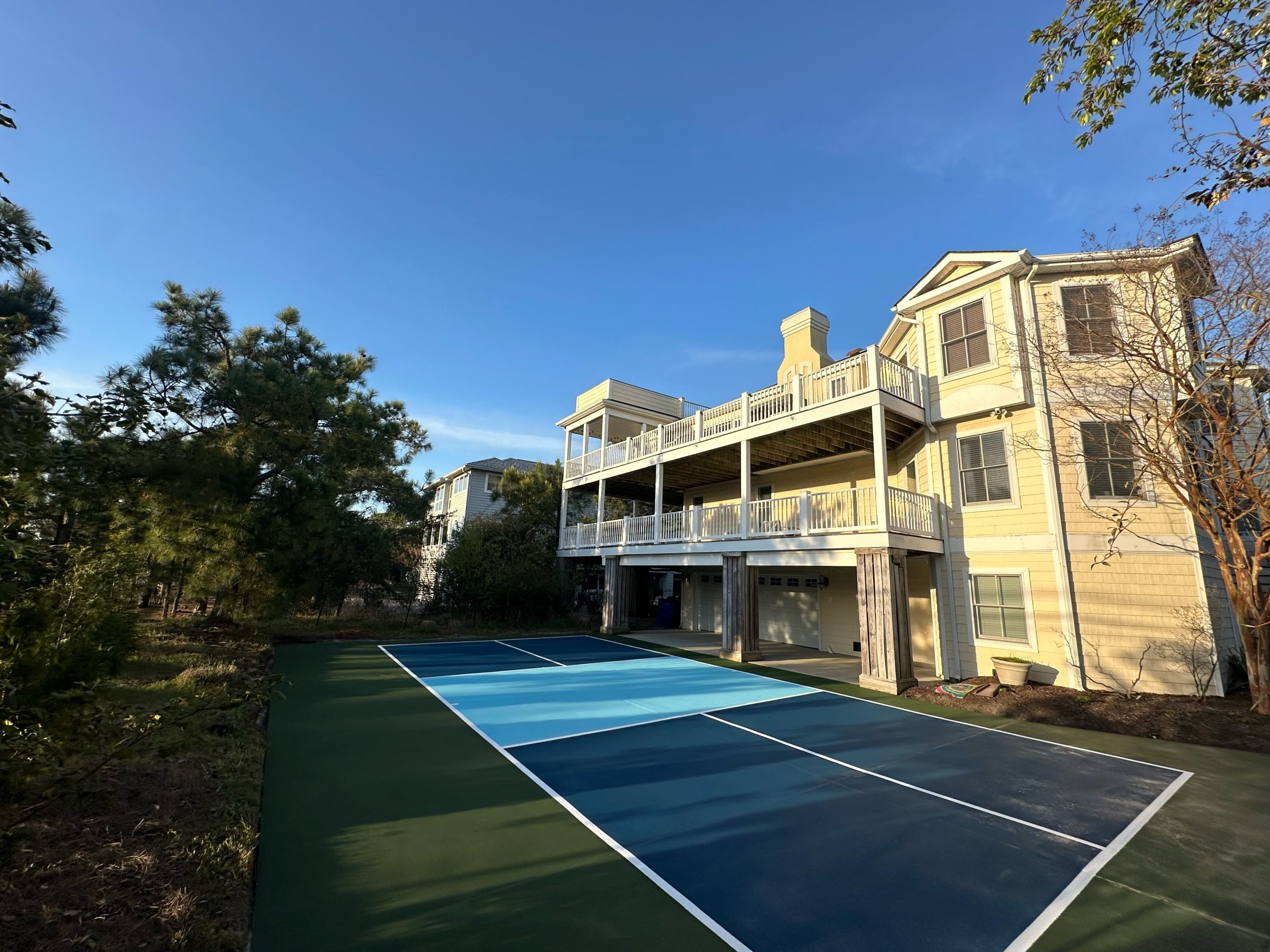 Residential Pickleball Court Installation